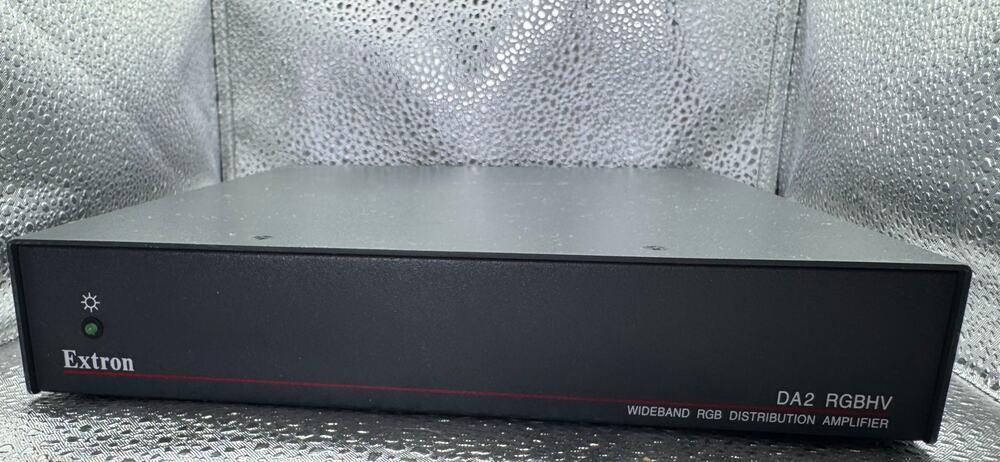 Extron DA2 RGBHV Wideband RGB Distribution Amplifier with Power Cord